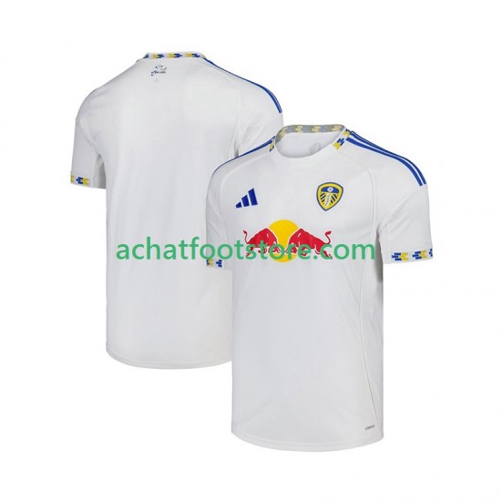 Maillot Leeds United Domicile Tenue pour Homme 2025-2026 Manche Courte
