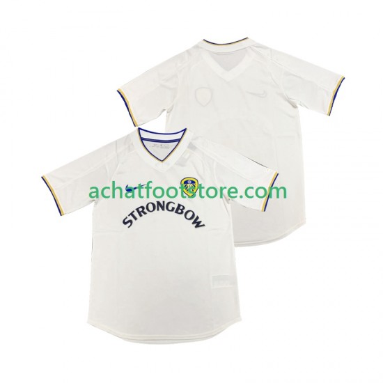 Maillot Leeds United Rétro Domicile Tenue pour Homme 2022 2011 Manche Courte