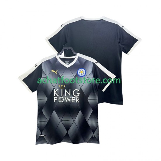 Maillot Leicester City Rétro Extérieur Tenue pour Homme 2014 2015 Manche Courte