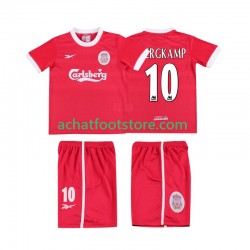 Maillot Liverpool BERGKAMP 10 LWP Rétro Domicile Tenue pour Enfant 2004 1988 Manche Courte
