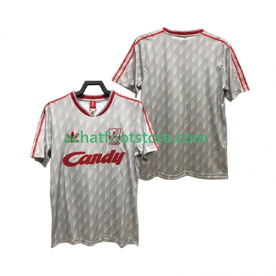 Maillot Liverpool Rétro Extérieur Tenue pour Homme 1989 1991 Manche Courte