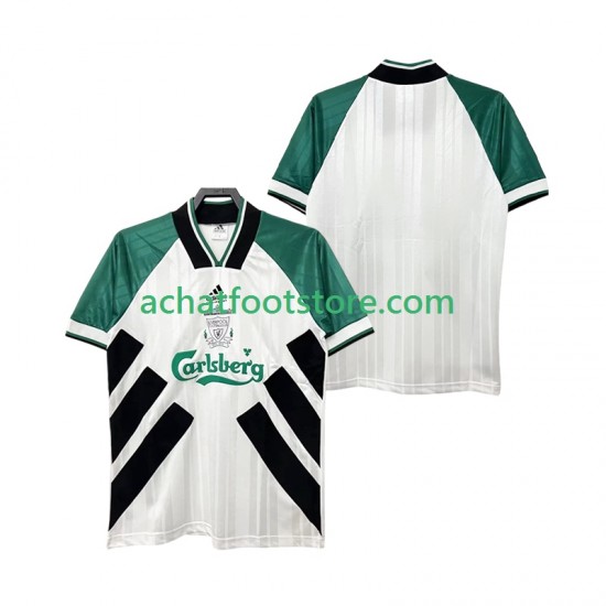 Maillot Liverpool Rétro Extérieur Tenue pour Homme 1993 1995 Manche Courte