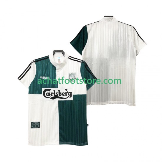 Maillot Liverpool Rétro Extérieur Tenue pour Homme 1995 1996 Manche Courte