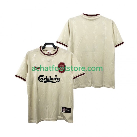 Maillot Liverpool Rétro Extérieur Tenue pour Homme 1996 2004 Manche Courte