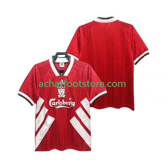 Maillot Liverpool Rétro Domicile Tenue pour Homme 1993 1995 Manche Courte
