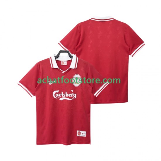 Maillot Liverpool Rétro Domicile Tenue pour Homme 1996 1988 Manche Courte