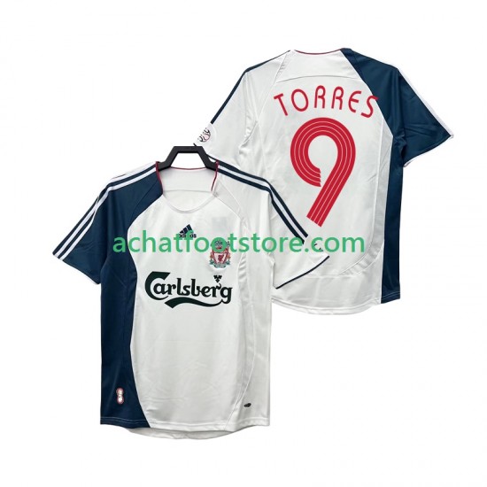 Maillot Liverpool Torres 9 Rétro Extérieur Tenue pour Homme 2006 2008 Manche Courte