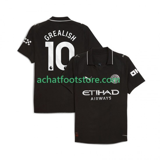 Maillot Manchester City Jack Grealish 10 Extérieur Tenue pour Homme 2025-2026 Manche Courte