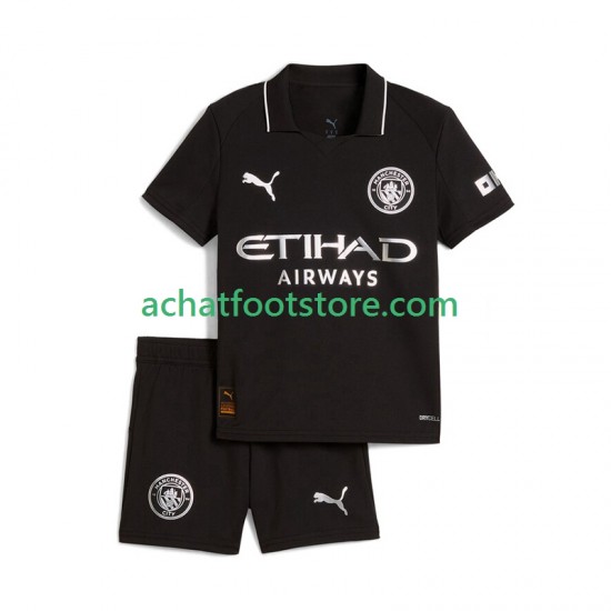 Maillot Manchester City Extérieur Tenue pour Enfant 2025-2026 Manche Courte
