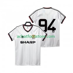 Maillot Manchester United 94 Rétro Extérieur Tenue pour Homme 1983 1984 Manche Courte