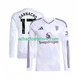 Maillot Manchester United Alejandro Garnacho 17 Extérieur Tenue pour Homme 2025-2026 Manche Longue