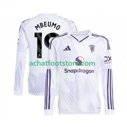 Maillot Manchester United Bryan Mbeumo 19 Extérieur Tenue pour Homme 2025-2026 Manche Longue