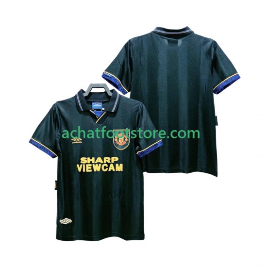 Maillot Manchester United Rétro Extérieur Tenue pour Homme 1993 1994 Manche Courte