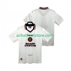 Maillot Manchester United Rétro Extérieur Tenue pour Homme 1996 2004 Manche Courte