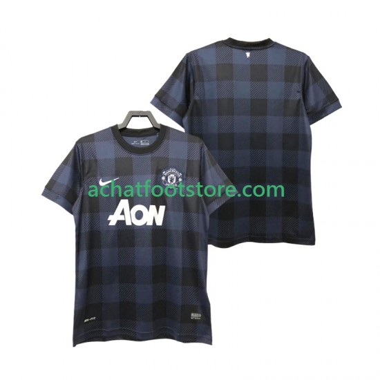 Maillot Manchester United Rétro Extérieur Tenue pour Homme 2013 2014 Manche Courte