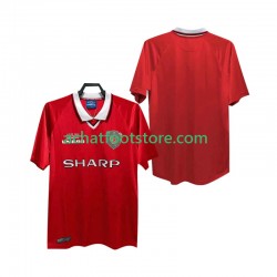 Maillot Manchester United Rétro Domicile Tenue pour Homme 2002 2022 Manche Courte