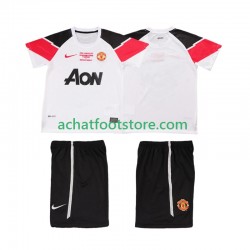 Maillot Manchester United Champions League Rétro 3ème Tenue pour Enfant 2011 2012 Manche Courte