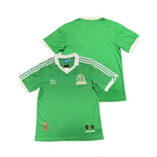 Maillot Mexique Rétro Domicile Tenue pour Homme 1986 Manche Courte
