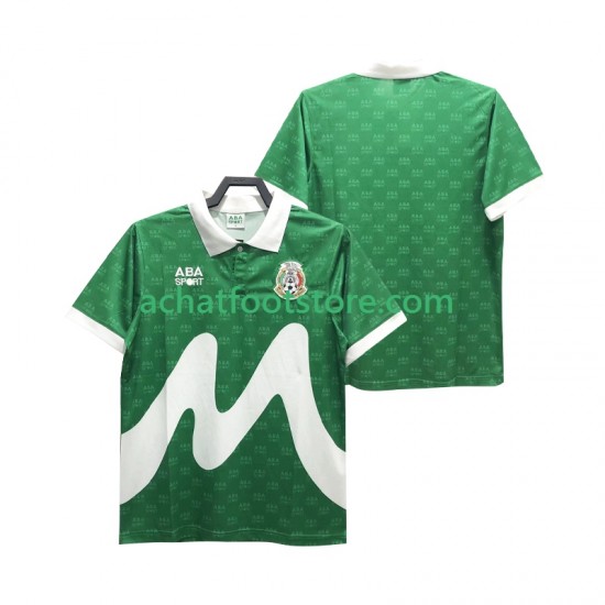 Maillot Mexique Rétro Domicile Tenue pour Homme 1995 Manche Courte