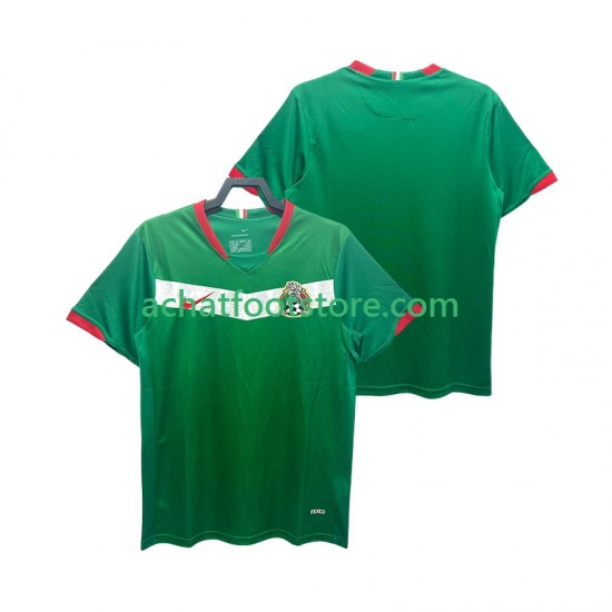 Maillot Mexique Rétro Domicile Tenue pour Homme 2006 Manche Courte