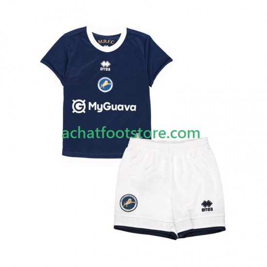 Maillot Millwall Domicile Tenue pour Enfant 2025-2026 Manche Courte