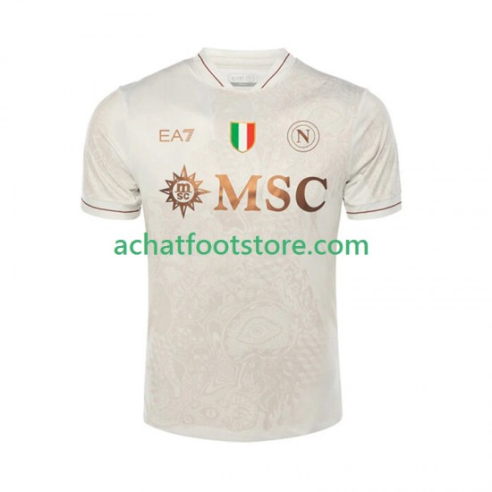 Maillot Naples Extérieur Tenue pour Homme 2025-2026 Manche Courte