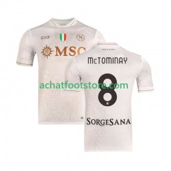 Maillot Naples Scott McTominay 8 Extérieur Tenue pour Homme 2025-2026 Manche Courte Maillot Naples Scott McTominay 8 Extérieur Tenue pour Homme 2025-2026 Manche Courte