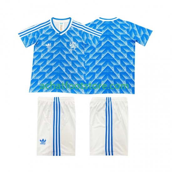 Maillot Pays-Bas Rétro Extérieur Tenue pour Enfant 1988 Manche Courte