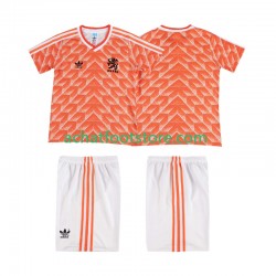 Maillot Pays-Bas Rétro Domicile Tenue pour Enfant 1988 Manche Courte Maillot Pays-Bas Rétro Domicile Tenue pour Enfant 1988 Manche Courte