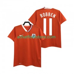 Maillot Pays-Bas ROBBEN 11 Rétro Domicile Tenue pour Homme 2008 Manche Courte Maillot Pays-Bas ROBBEN 11 Rétro Domicile Tenue pour Homme 2008 Manche Courte