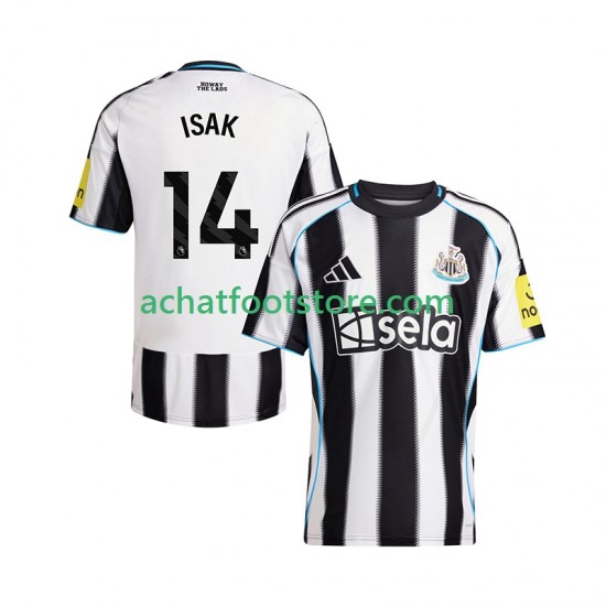 Maillot Newcastle United Alexander Isak 14 Domicile Tenue pour Homme 2025-2026 Manche Courte