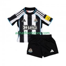 Maillot Newcastle United Domicile Tenue pour Enfant 2025-2026 Manche Courte