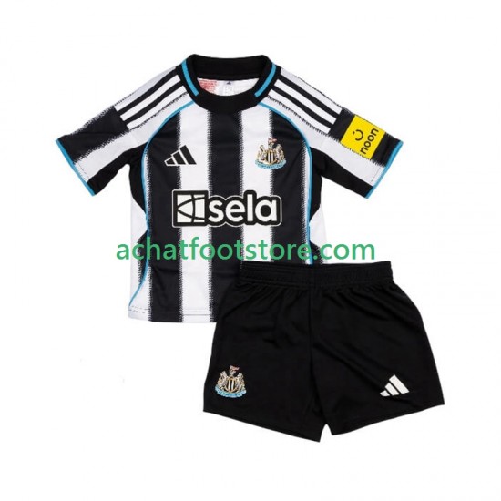 Maillot Newcastle United Domicile Tenue pour Enfant 2025-2026 Manche Courte