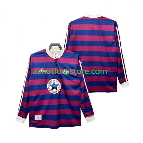 Maillot Newcastle United Rétro Extérieur Tenue pour Homme 1995 2004 Manche Longue