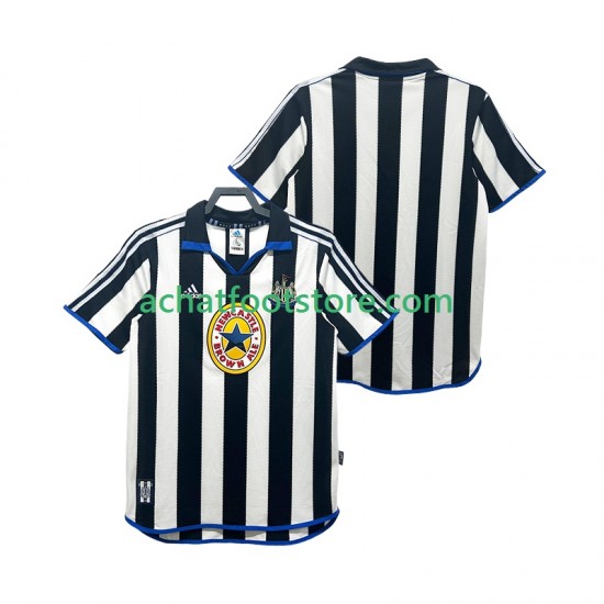 Maillot Newcastle United Rétro Domicile Tenue pour Homme 2002 2022 Manche Courte