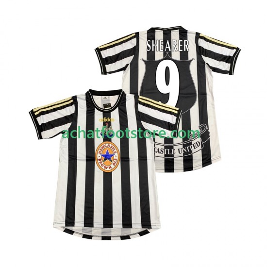 Maillot Newcastle United SHEARER 9 Rétro Domicile Tenue pour Homme 2004 2002 Manche Courte