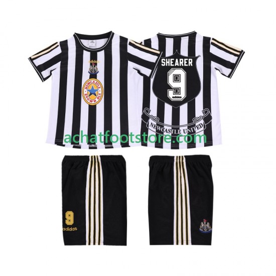 Maillot Newcastle United SHEARER 9 Rétro Domicile Tenue pour Enfant 2004 2002 Manche Courte