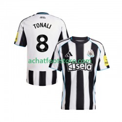 Maillot Newcastle United Sandro Tonali 8 Domicile Tenue pour Homme 2025-2026 Manche Courte