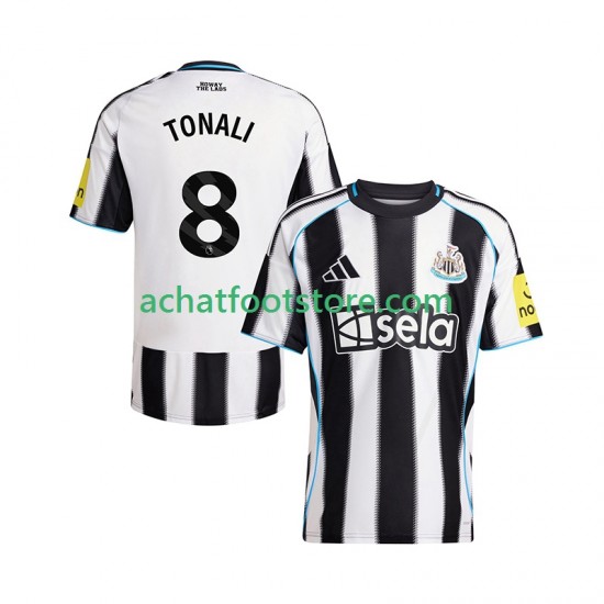 Maillot Newcastle United Sandro Tonali 8 Domicile Tenue pour Homme 2025-2026 Manche Courte