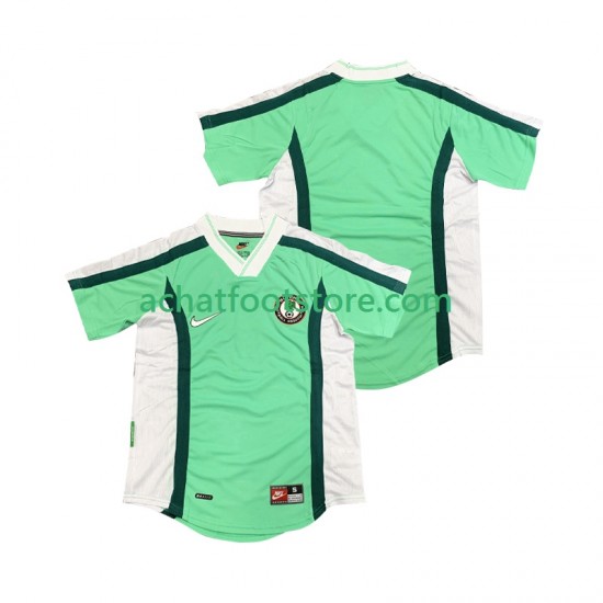 Maillot Nigeria Rétro Domicile Tenue pour Homme 1988 Manche Courte