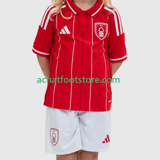 Maillot Nottingham Forest Domicile Tenue pour Enfant 2025-2026 Manche Courte
