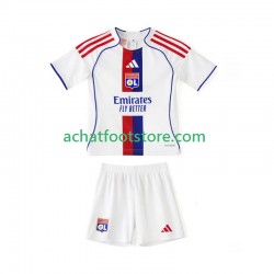 Maillot Olympique Lyonnais Domicile Tenue pour Enfant 2025-2026 Manche Courte