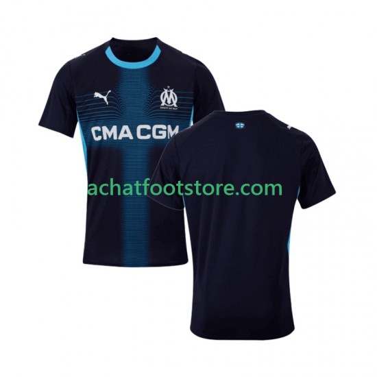 Maillot Olympique de Marseille Extérieur Tenue pour Homme 2025-2026 Manche Courte