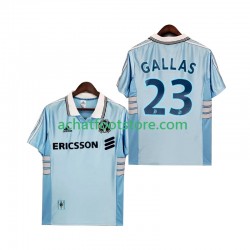 Maillot Olympique de Marseille Gallas 23 Rétro Extérieur Tenue pour Homme 1988 2002 Manche Courte