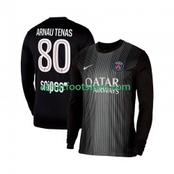 Maillot Paris Saint-Germain Arnau Tenas 80 Gardien Domicile Tenue pour Homme 2025-2026 Manche Longue