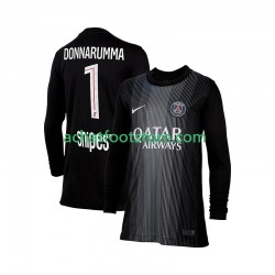 Maillot Paris Saint-Germain Gianluigi Donnarumma 1 Gardien Domicile Tenue pour Homme 2025-2026 Manche Longue