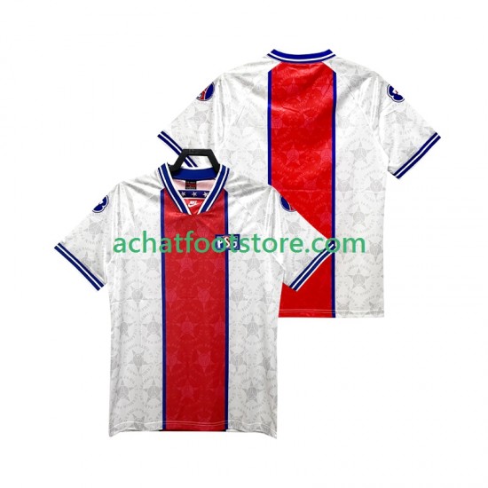 Maillot Paris Saint-Germain Rétro Extérieur Tenue pour Homme 1994 1995 Manche Courte