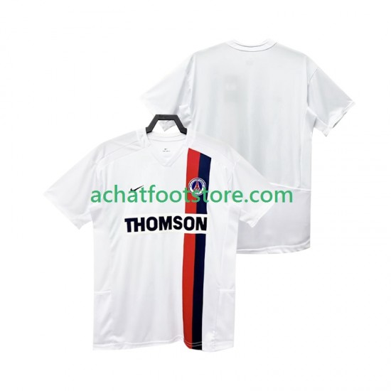 Maillot Paris Saint-Germain Rétro Extérieur Tenue pour Homme 2010 2008 Manche Courte