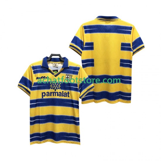 Maillot Parme Rétro Domicile Tenue pour Homme 1988 2002 Manche Courte