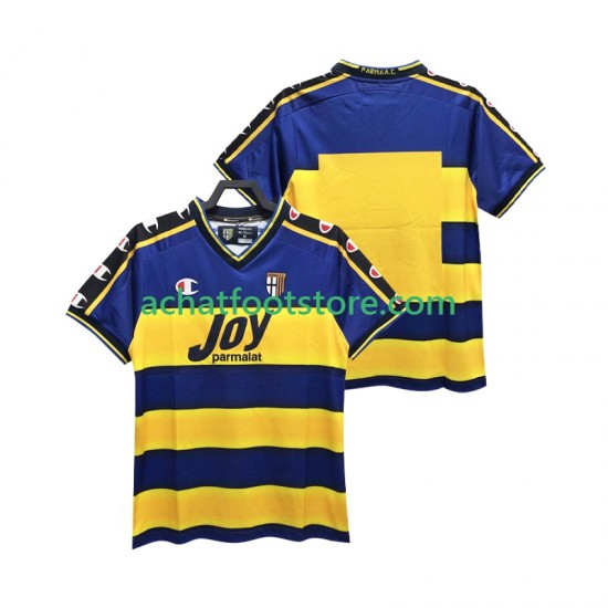 Maillot Parme Rétro Domicile Tenue pour Homme 2011 2010 Manche Courte